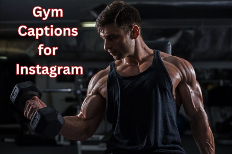 Gym Captions for Instagram