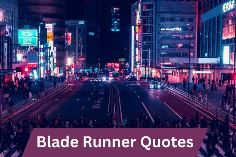 Blade Runner Quotes To Explore The Depths Of Human Existence