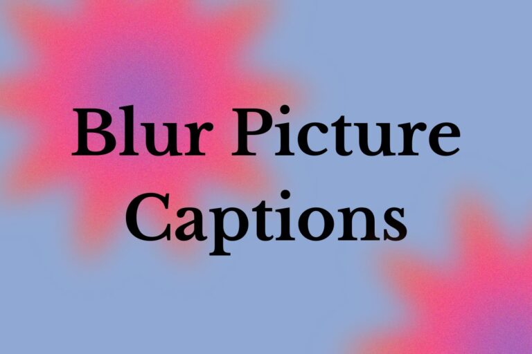 Enhance Your Images With Crystal Clear Blur Picture Captions