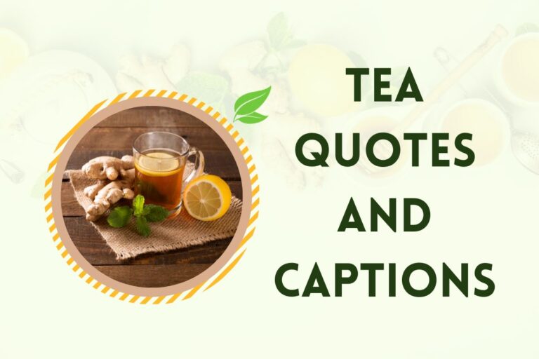 Steeped In Inspiration: Tea Quotes And Captions For Tea Lovers